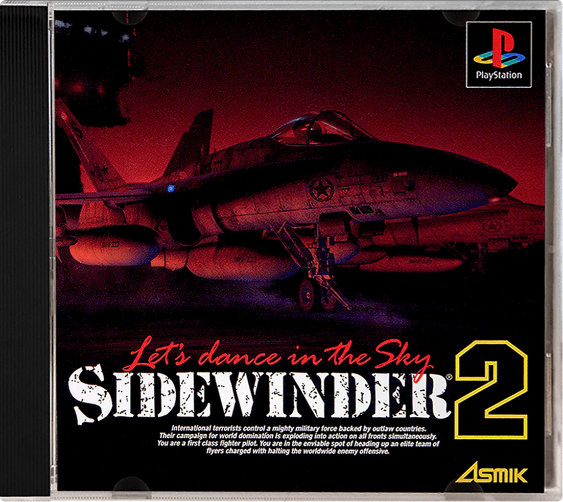 Sidewinder 2 box art for Playstation